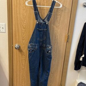 Levi's Blue Denim Overalls